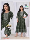Silver By Blue Hills Rayon Size Combo Anarkali Kurtis Wholesale Online
